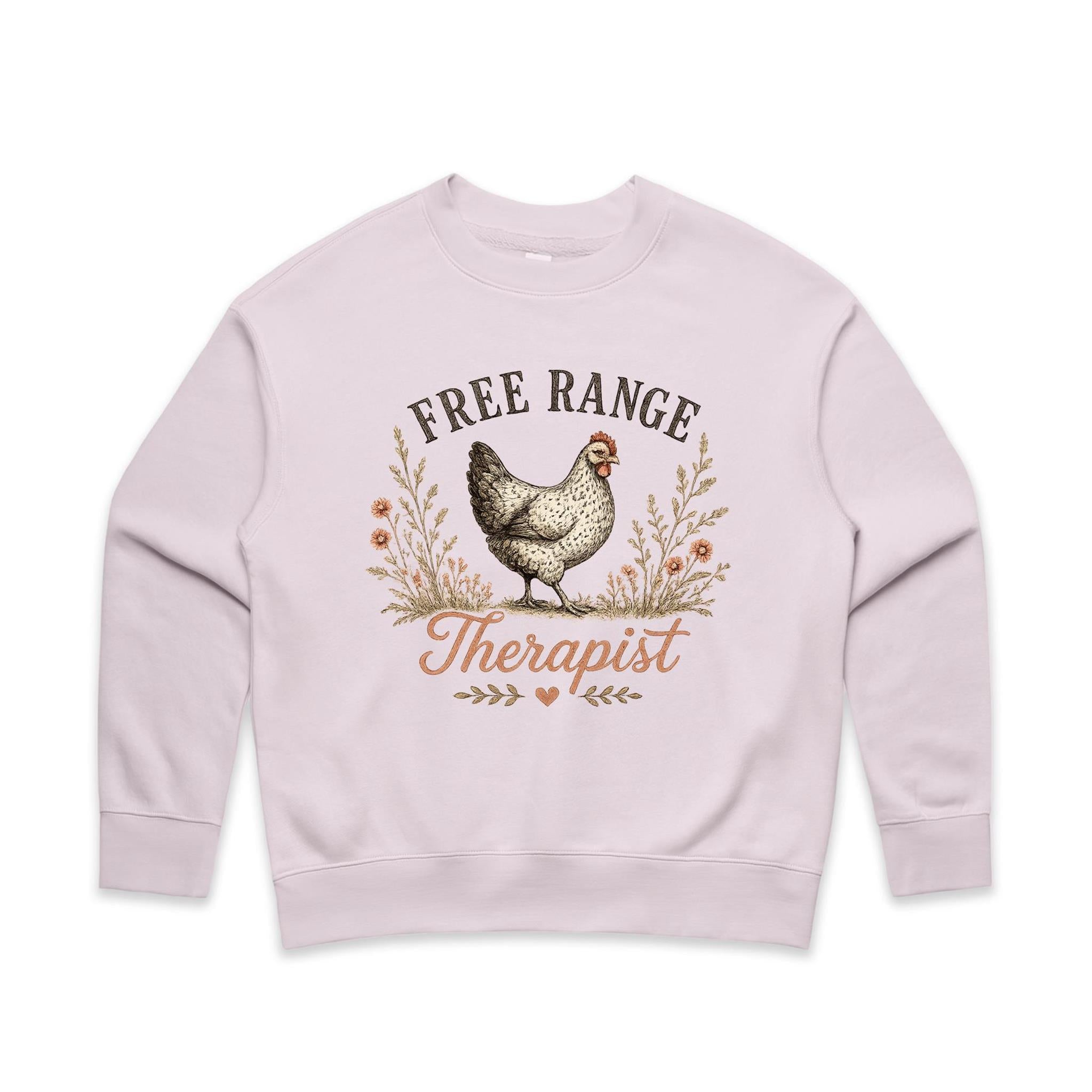 Free Range Therapist Relax Crew Jumper