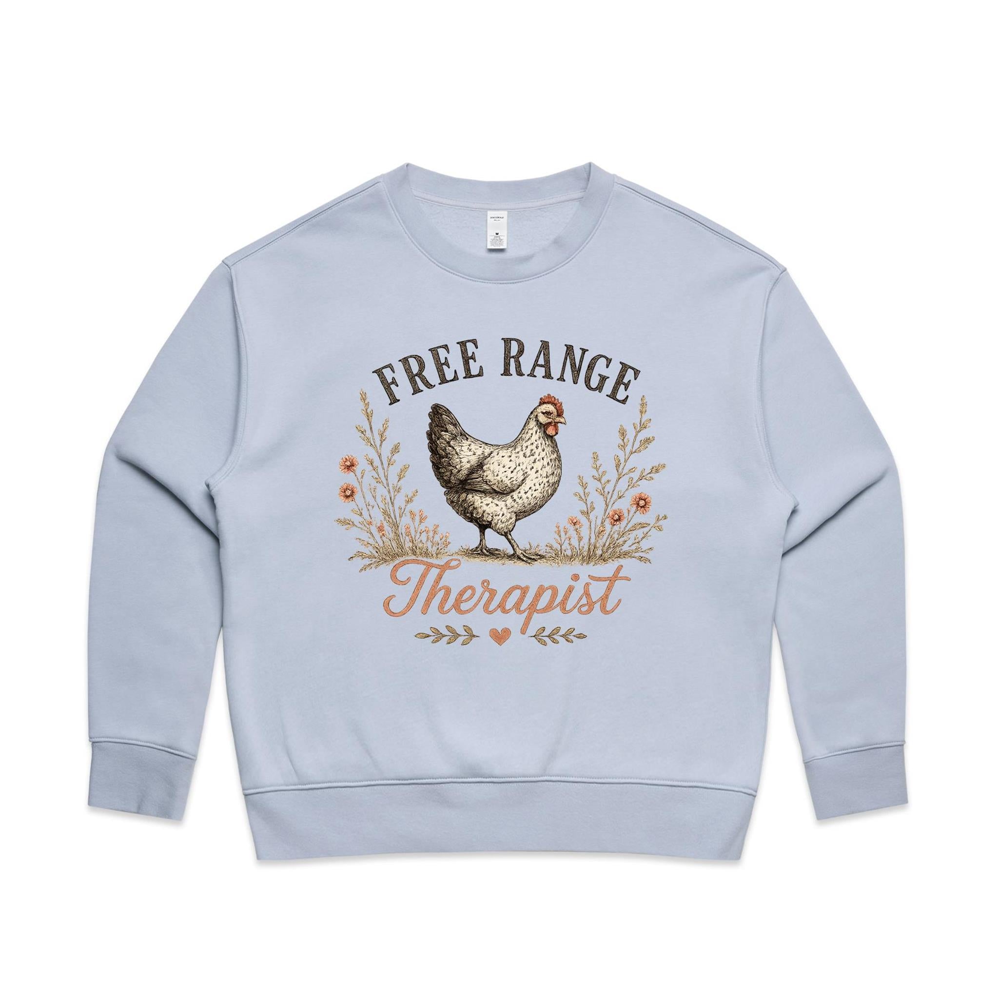 Free Range Therapist Relax Crew Jumper