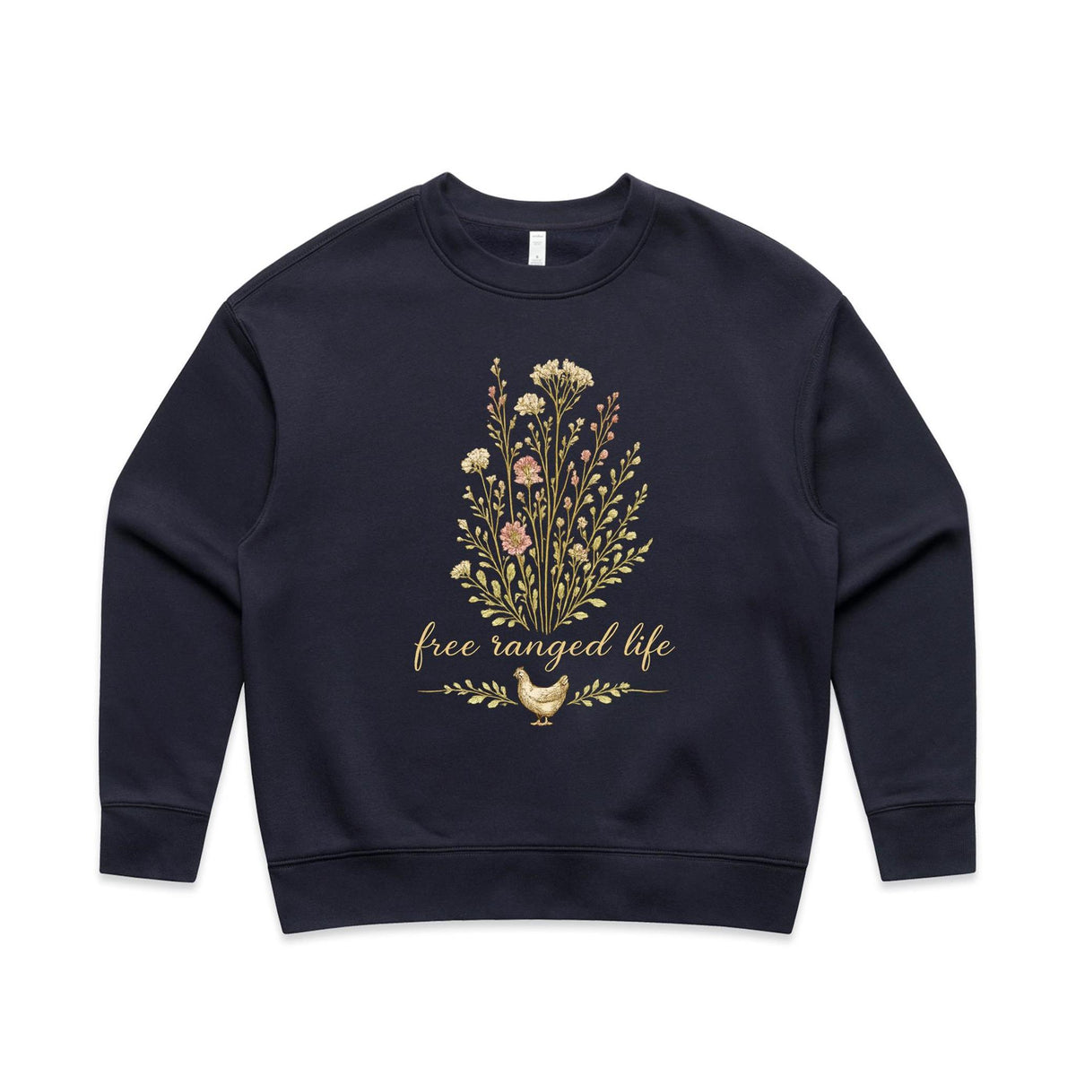 Free Ranged Life Jumper | Women's Relaced Crew Jumper