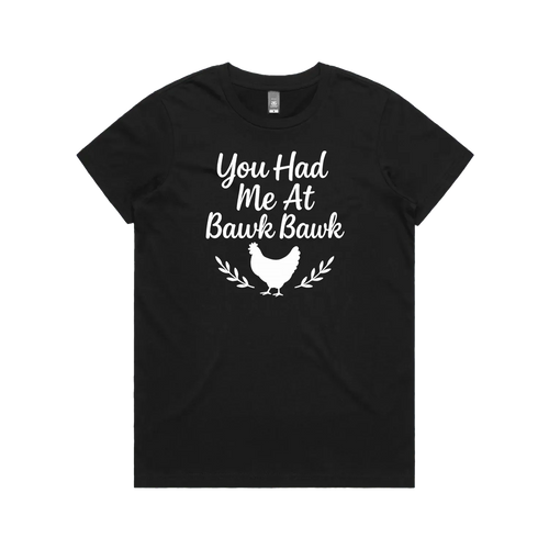 Black front flat lay
