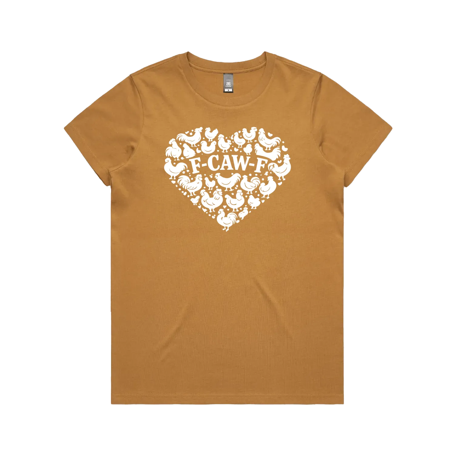 Camel front flat lay