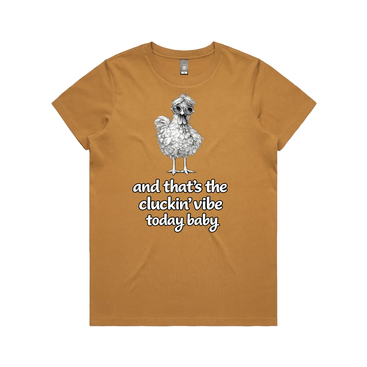 Camel front flat lay