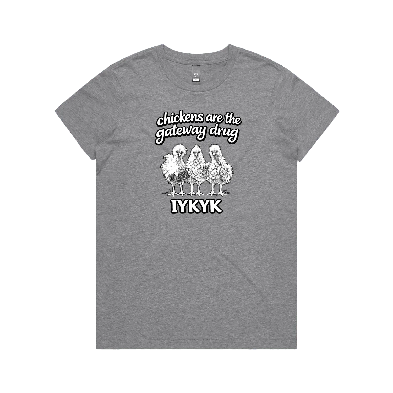 Grey Marle front flat lay