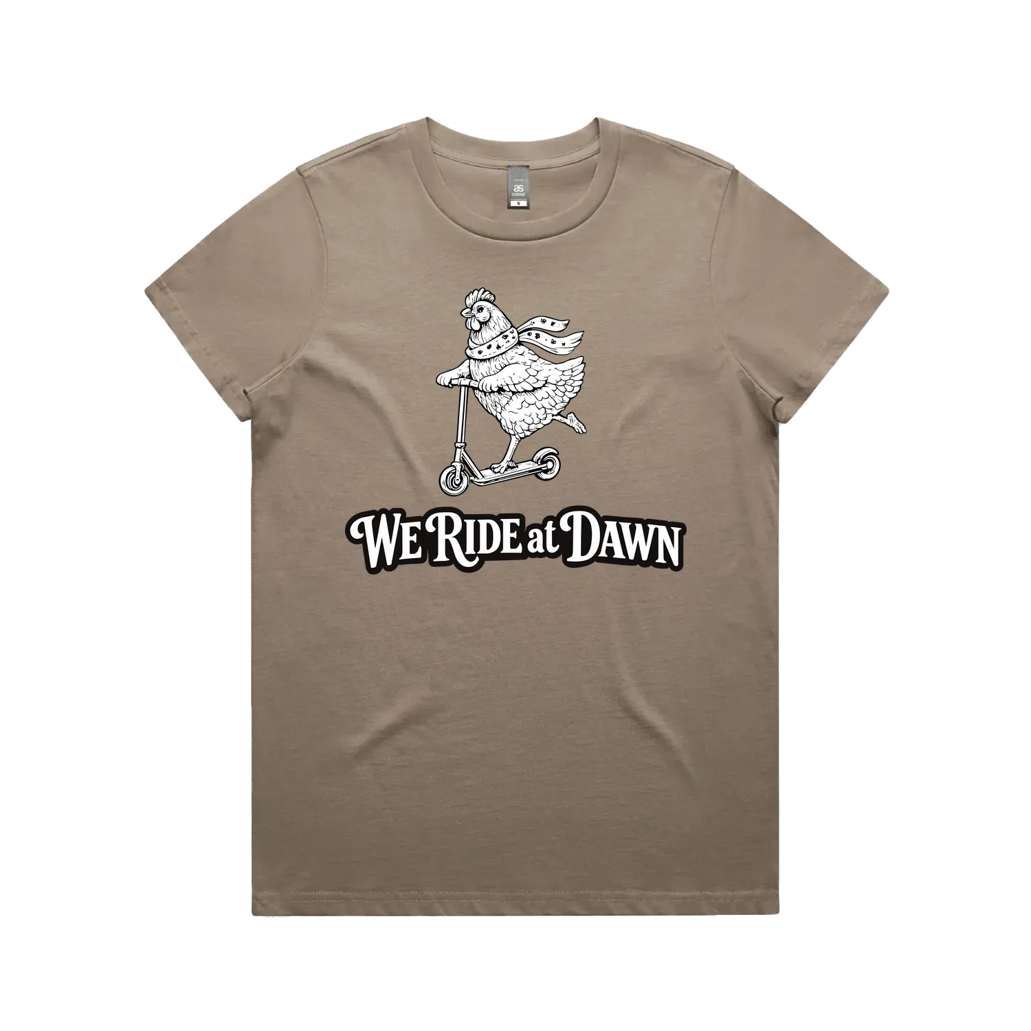 Mushroom front flat lay