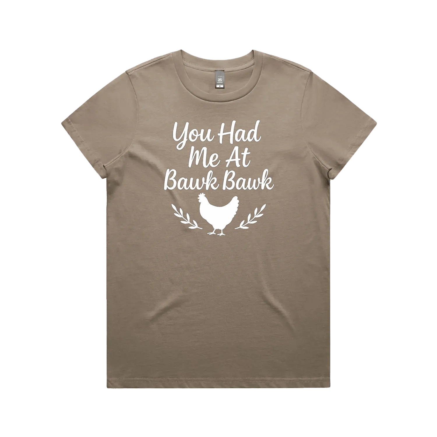 Mushroom front flat lay