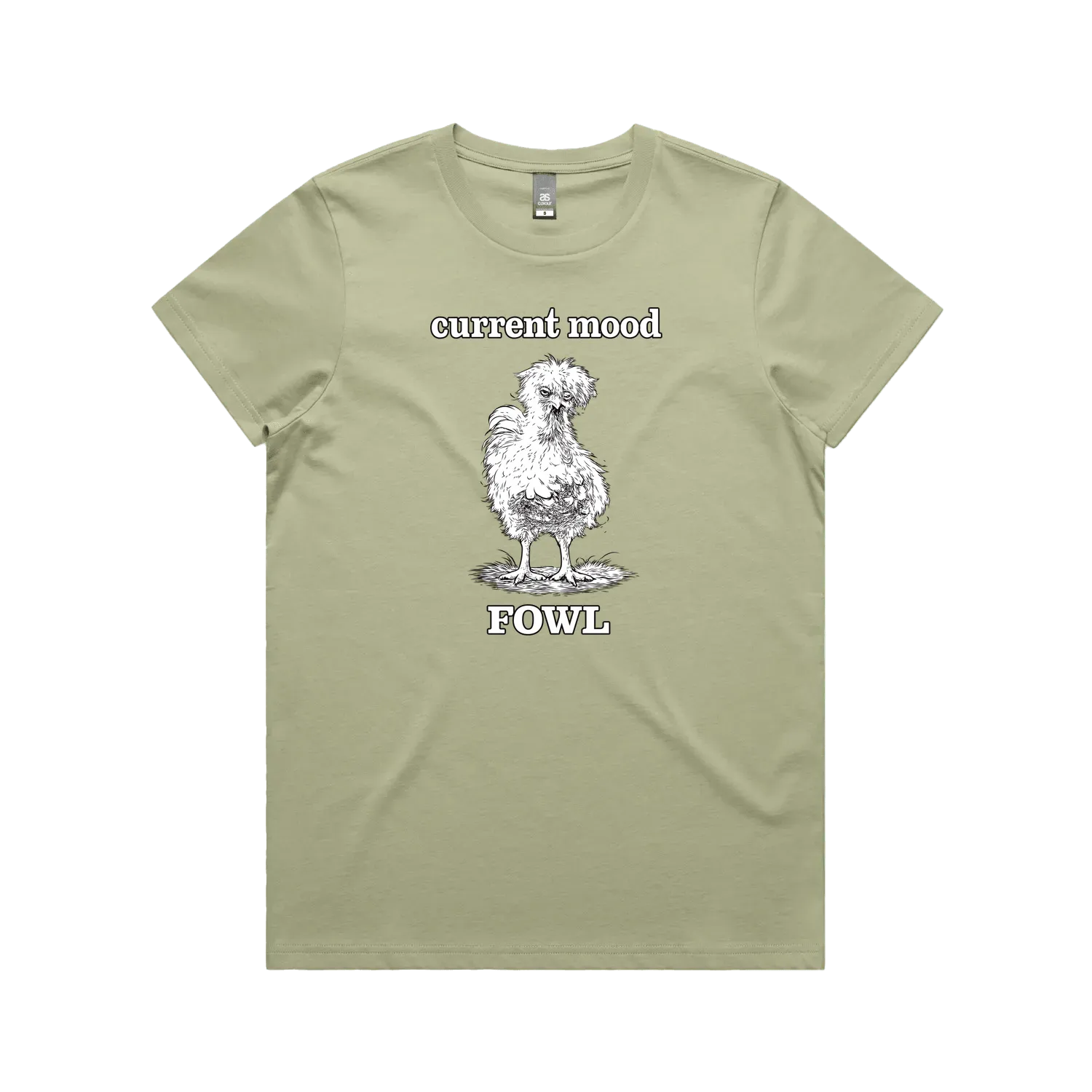 Pistachio front flat lay