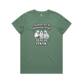Sage front flat lay
