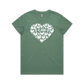 Sage front flat lay