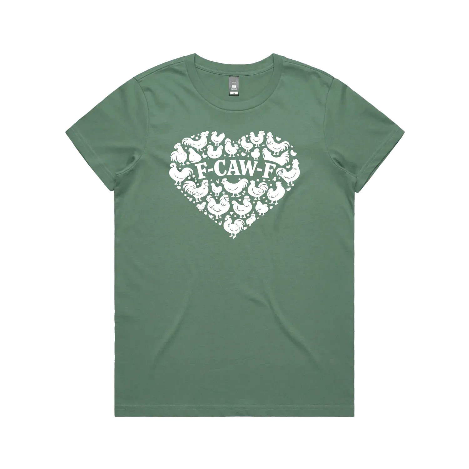 Sage front flat lay