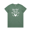 Sage front flat lay