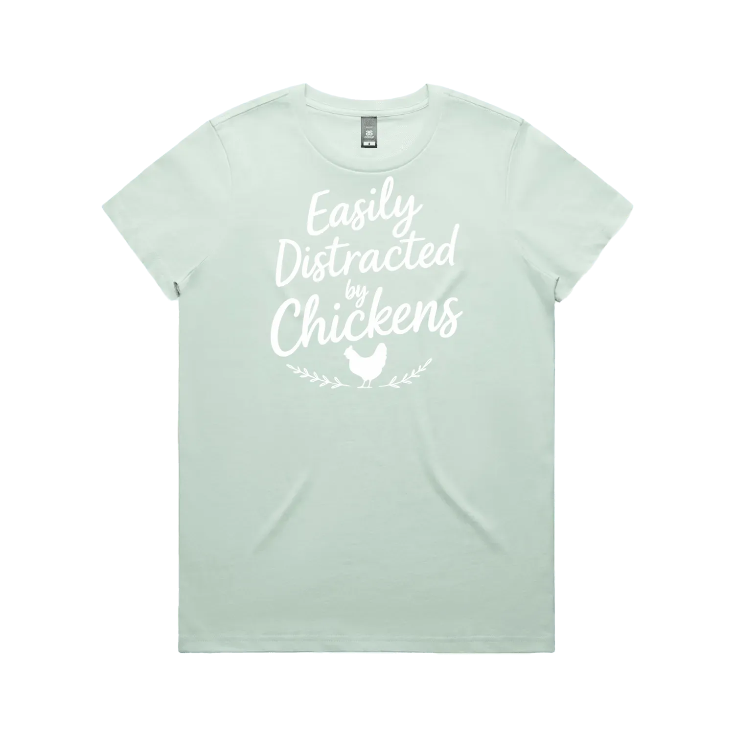 Seafoam front flat lay