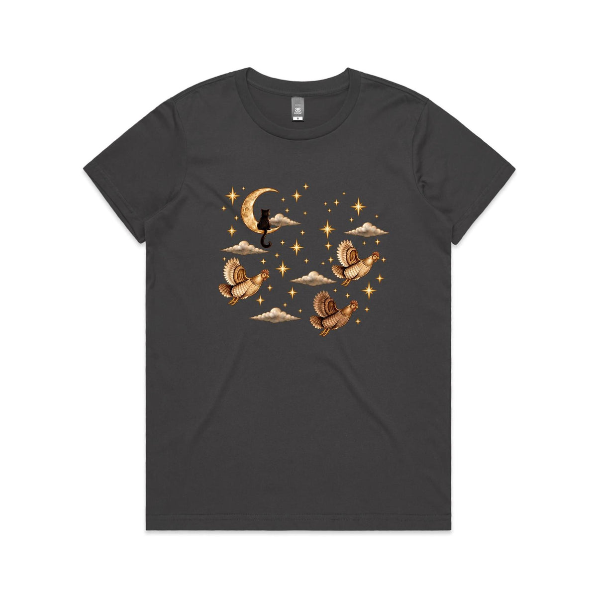Moonlit Flight Tee | Women's Chicken T-Shirt