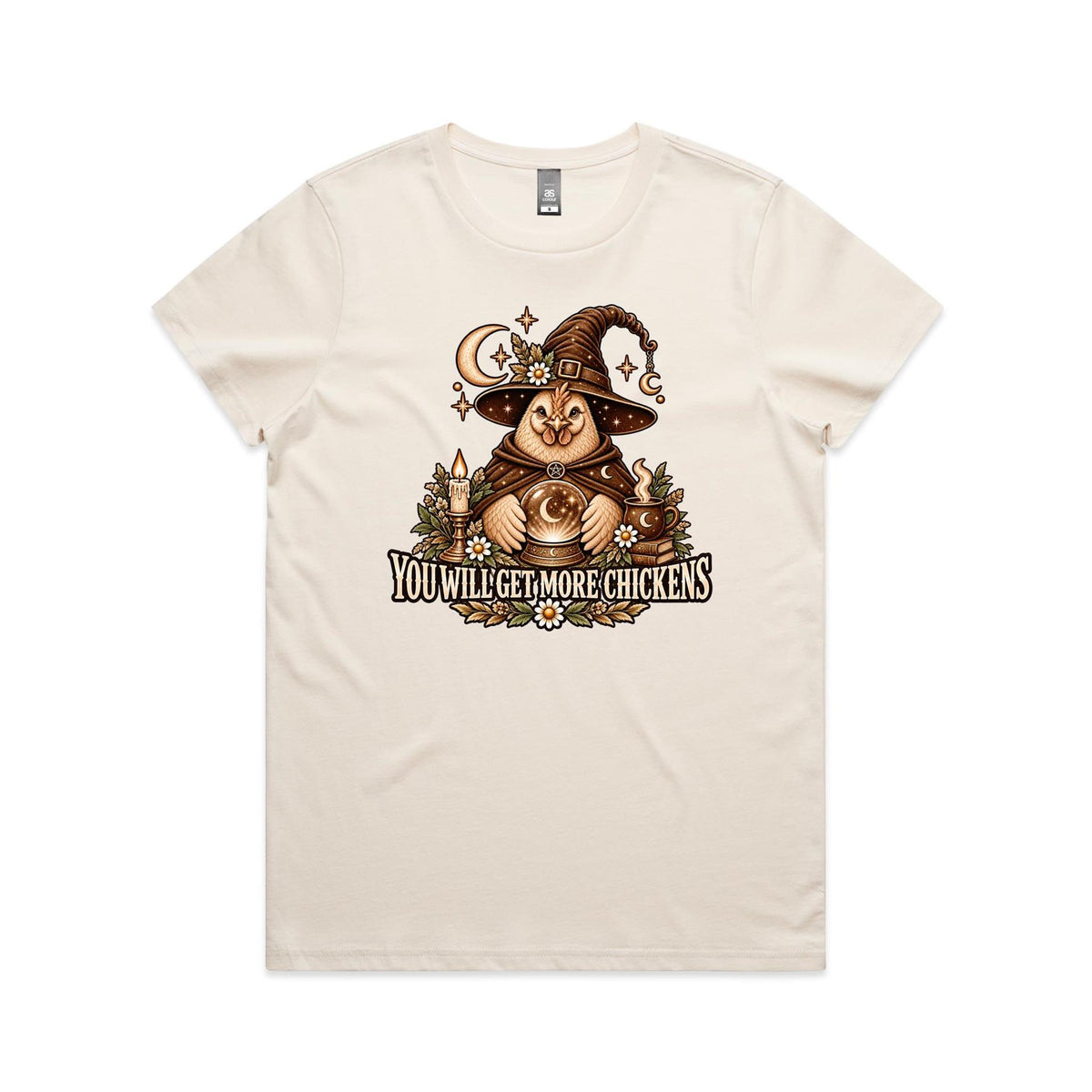 Fortune Teller Chicken Tee | Women's Chicken T-Shirt