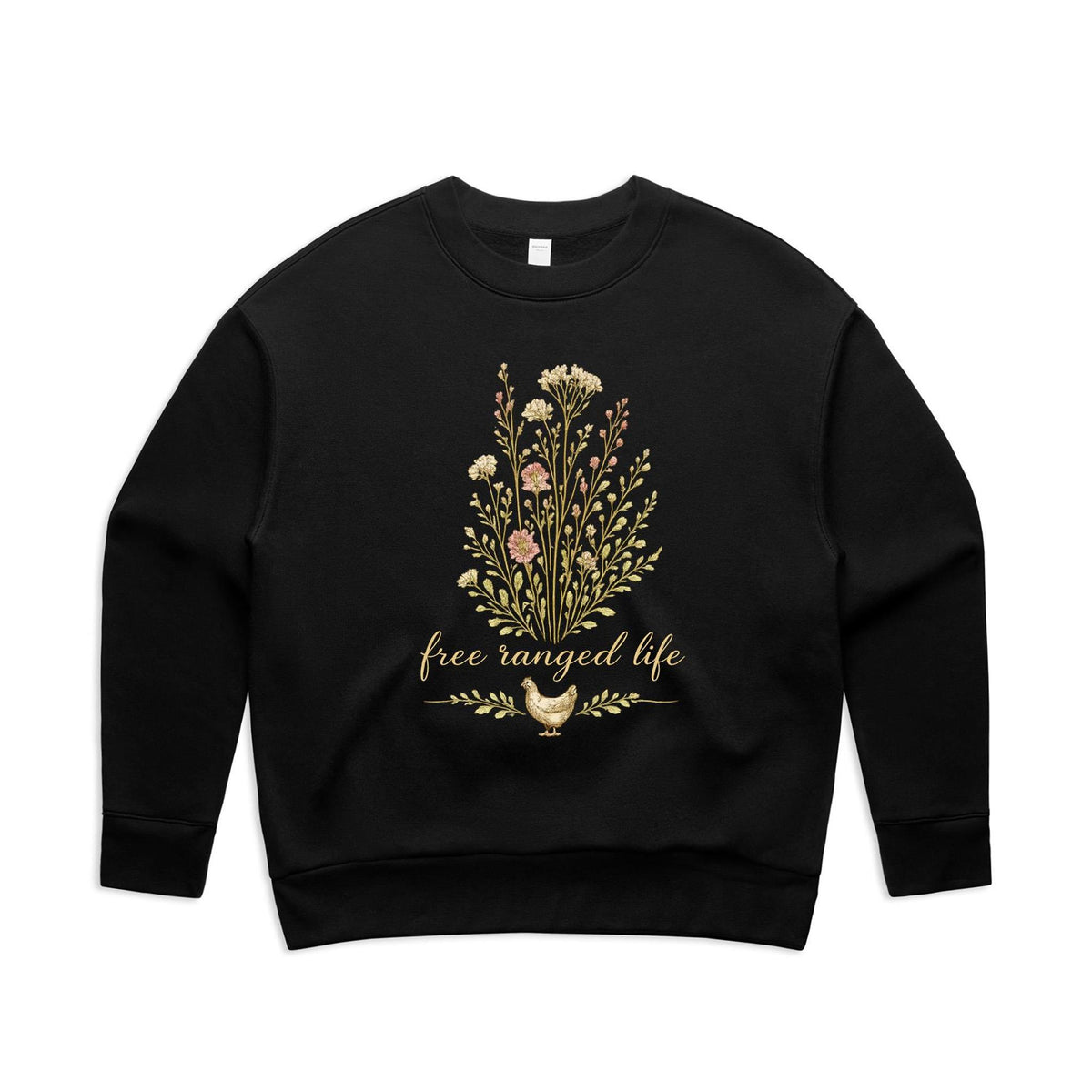 Free Ranged Life Jumper | Women's Relaced Crew Jumper
