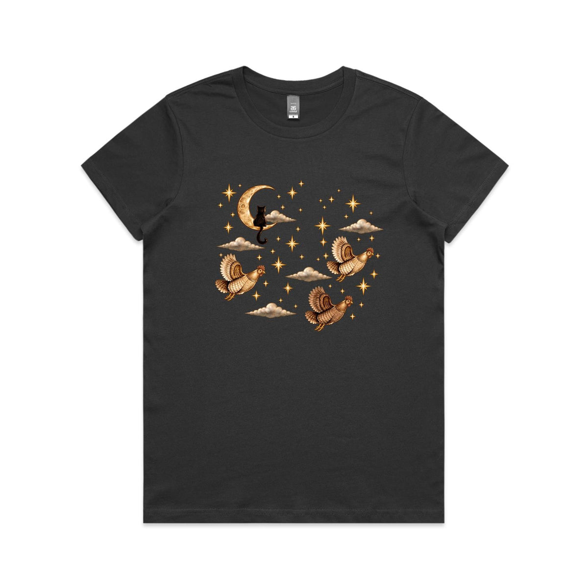 Moonlit Flight Tee | Women's Chicken T-Shirt
